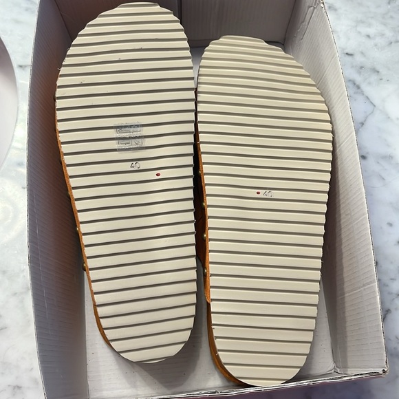 Free People x Intentionally Rule Breaker Flatform Sandals Size 9.5 NIB - Picture 8 of 12